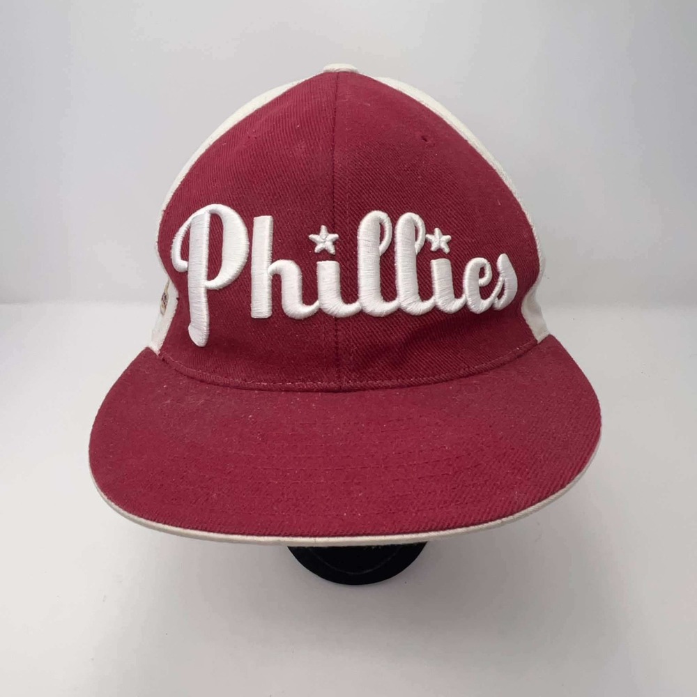 Mitchell & Ness Phillies 1949 Cooperstown Fitted Hat 7 5/8 Professional Model